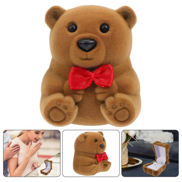 Valentines Day Ring Box Teddy Bear