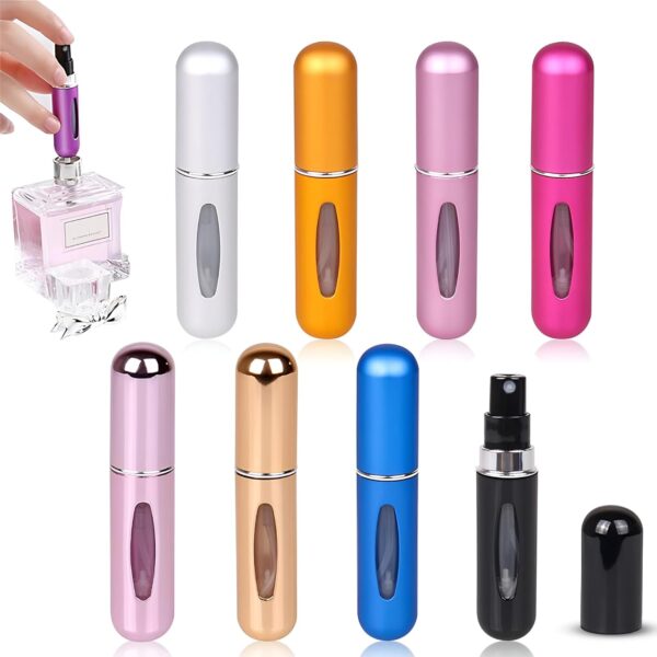 5ml Travel Mini Spray Bottle Perfume Refillable Atomizer Container