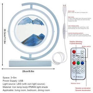 Sand Art with LED Light - RGB 3D Deep Sea