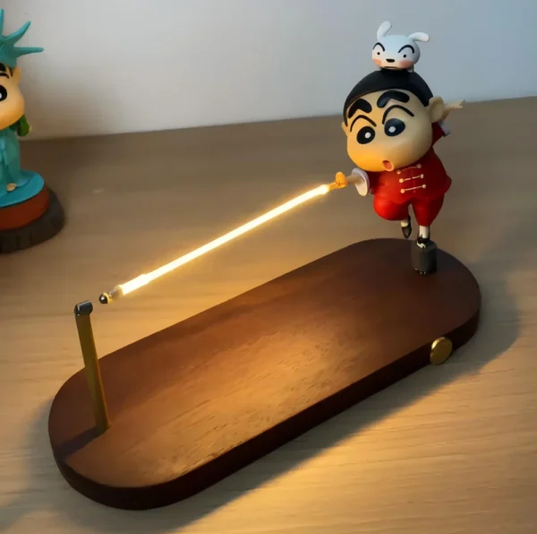 Shin-chan Dynamic Light Wave Floating Magnetic Lamp Night Light