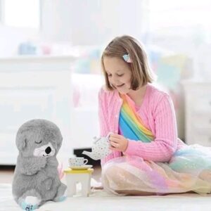 Breathing Teddy, Kimee Soothe 'n Snuggle Otter, Portable Plush Baby Toy with Music, Sounds, Lights and Breathing Motion