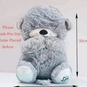 Breathing Teddy, Kimee Soothe 'n Snuggle Otter, Portable Plush Baby Toy with Music, Sounds, Lights and Breathing Motion