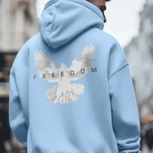 Latest and Trending Sky Blue Winters Mens & Women Hoodies